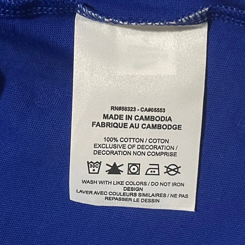 Nike Team USA Olympic Muscle Tank Top Women Medium Blue White All Over Print New